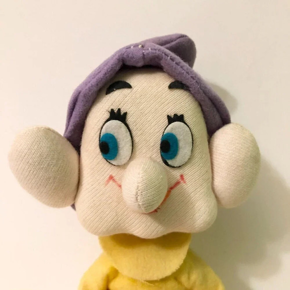 Vtg 1960s Gund Gunderful Creation Disney Snow White Dwarf Dopey Missing Tag - Picture 2 of 16